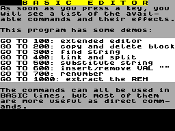 Running screen