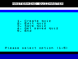 Running screen