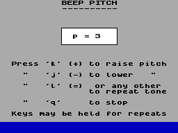 Running screen
