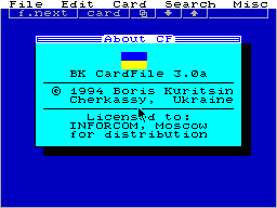 Running screen