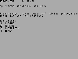 Running screen