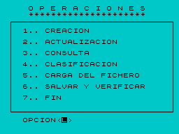 Running screen