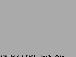Running screen
