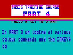 Running screen