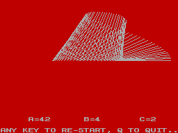 Running screen