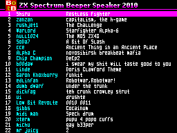 Running screen