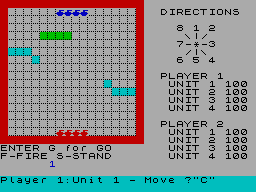 Running screen