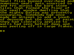 Running screen