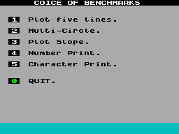 Running screen