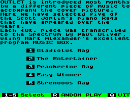 Running screen