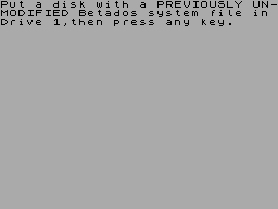 Running screen