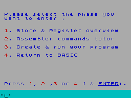 Running screen
