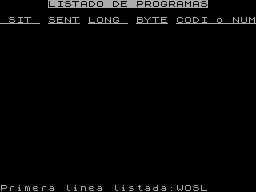 Running screen