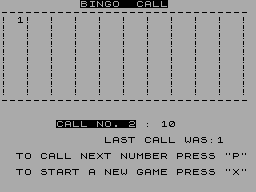 Running screen