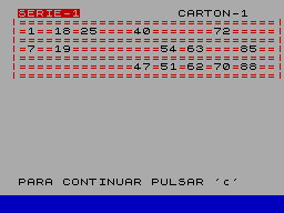 Running screen