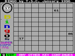 Running screen