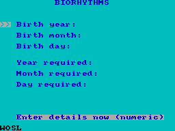 Running screen