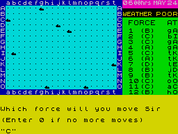 Running screen