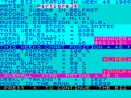 Running screen