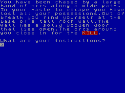Running screen