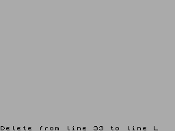 Running screen