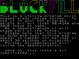 Running screen