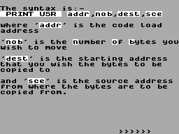 Running screen