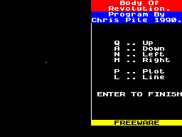 Running screen