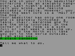 Running screen