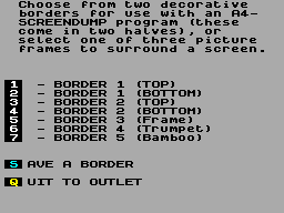Running screen