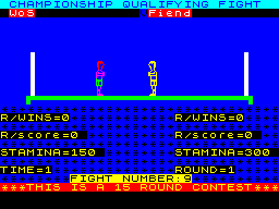 Running screen
