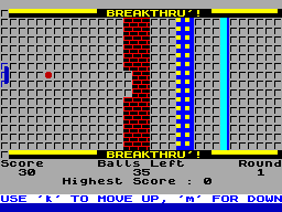 Running screen