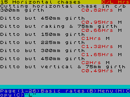 Running screen