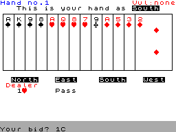 Running screen
