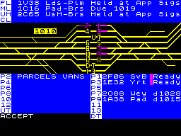 Running screen