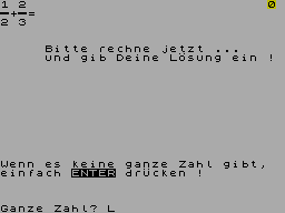 Running screen