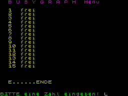 Running screen