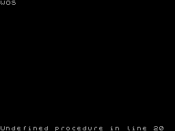 Running screen