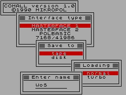 Running screen