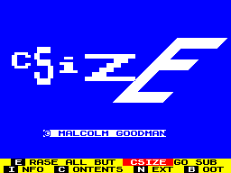 Running screen