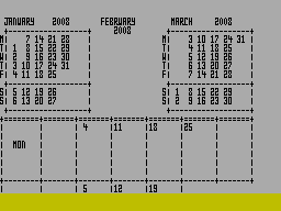 Running screen