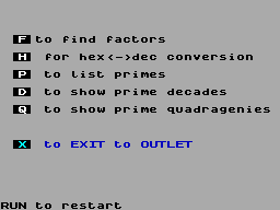 Running screen