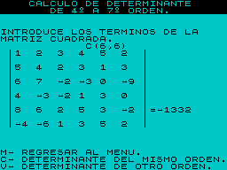 Running screen
