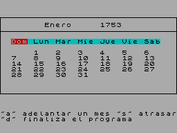 Running screen
