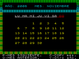 Running screen