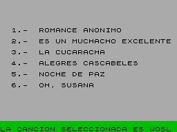 Running screen