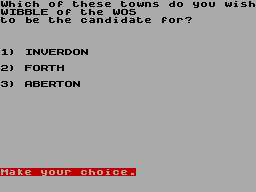 Running screen