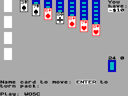 Running screen