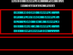 Running screen