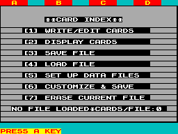 Running screen